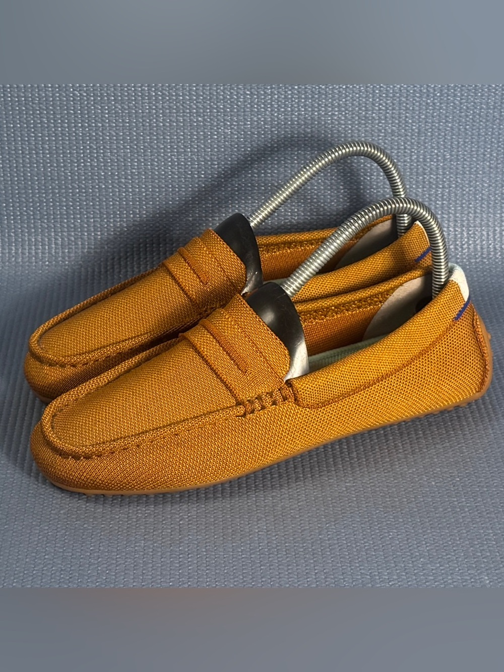 Rothy's The Driving Loafer Burnt Orange Comfort Shoes Women’s Size 7.5